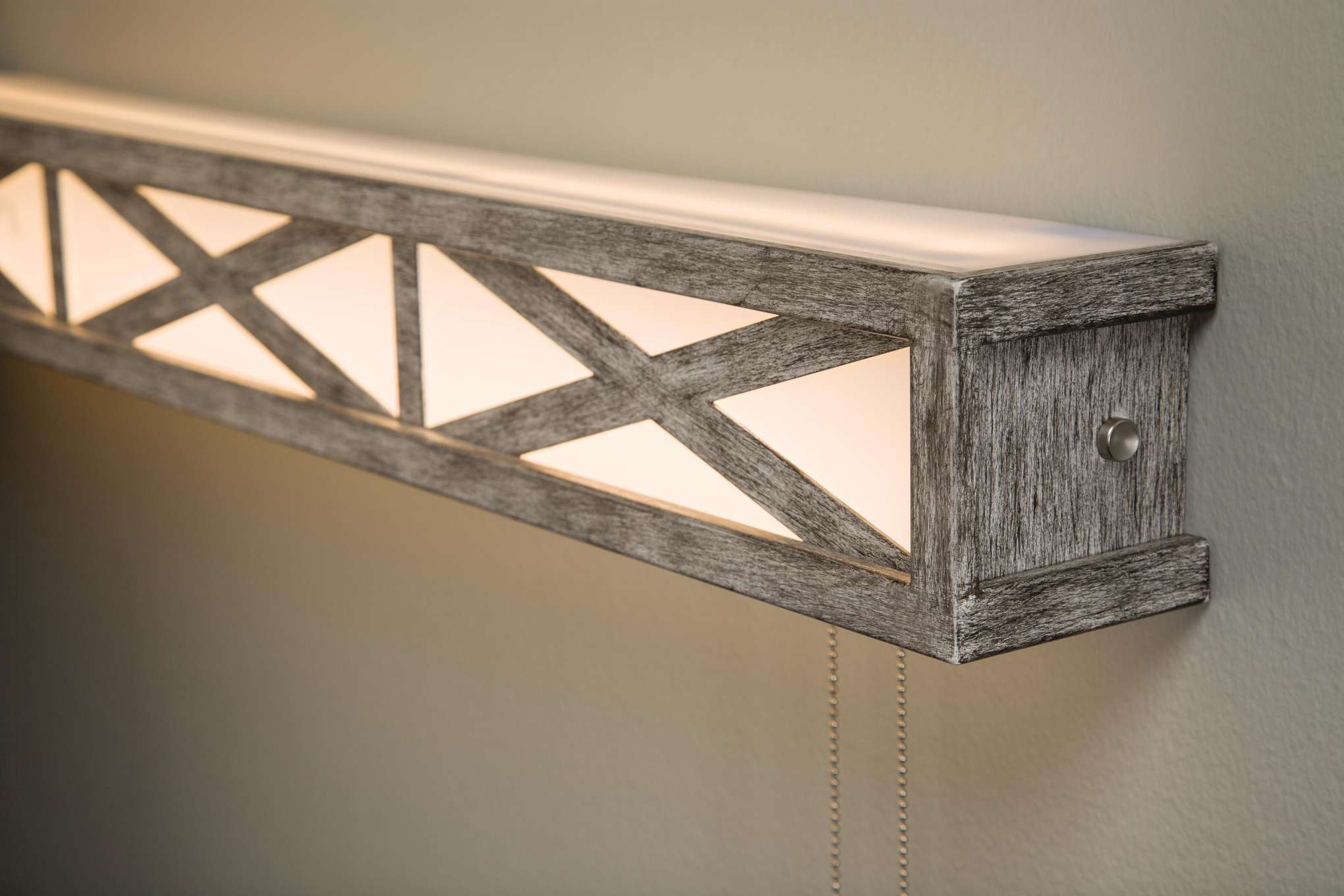 Nellis LED Overbed Light with Pull Chain, 4 ft. Maxwell Thomas